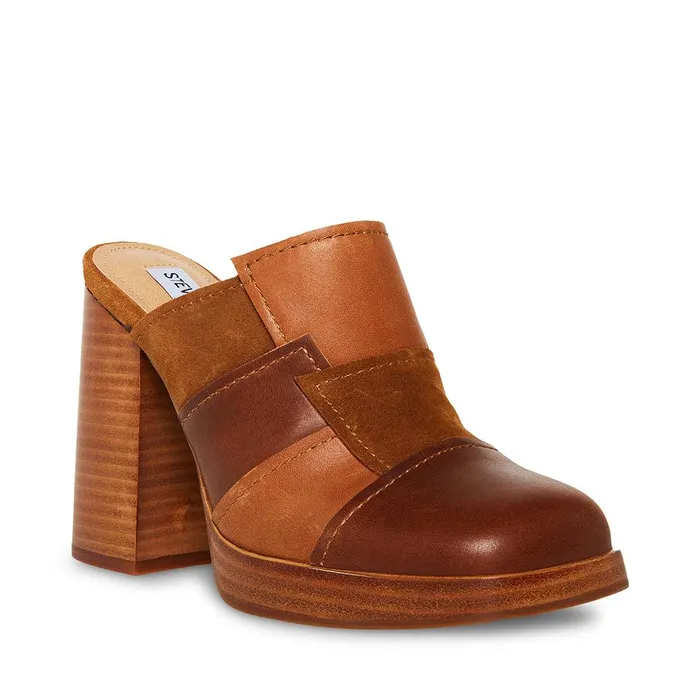 Womens Steve Madden Heels Lynx Brown Multi