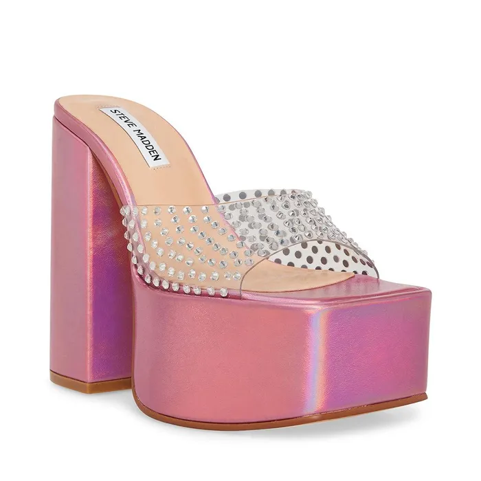 Womens Steve Madden Heels Ruby Iridescent