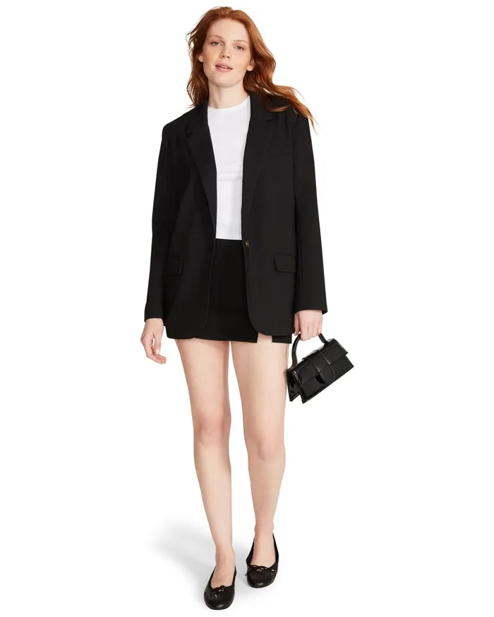 Womens Steve Madden Jackets and Coats Kaira Blazer Black