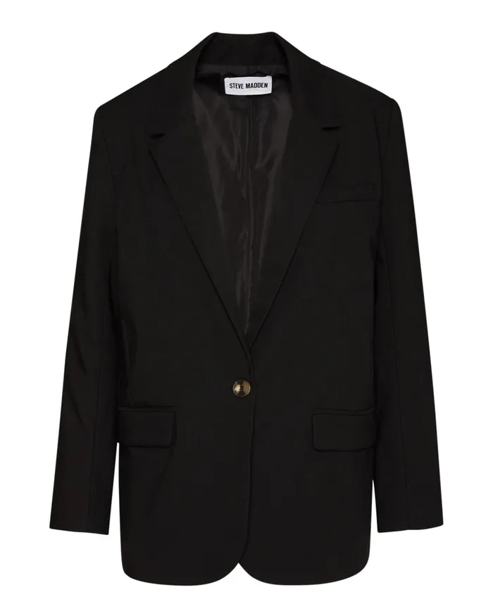 Womens Steve Madden Jackets and Coats Kaira Blazer Black