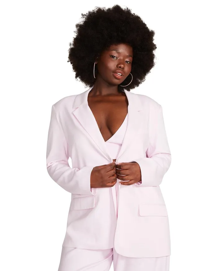 Womens Steve Madden Jackets and Coats Kaira Blazer Pink