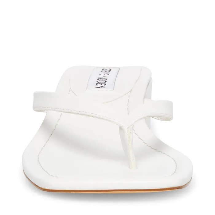 Womens Steve Madden Sandals Claudette White
