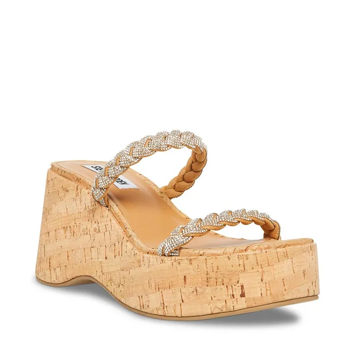 Womens Steve Madden Sandals Danya Rhinestones
