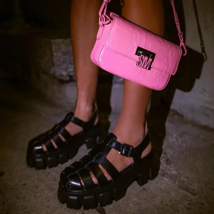 Womens Steve Madden Sandals Echo Black