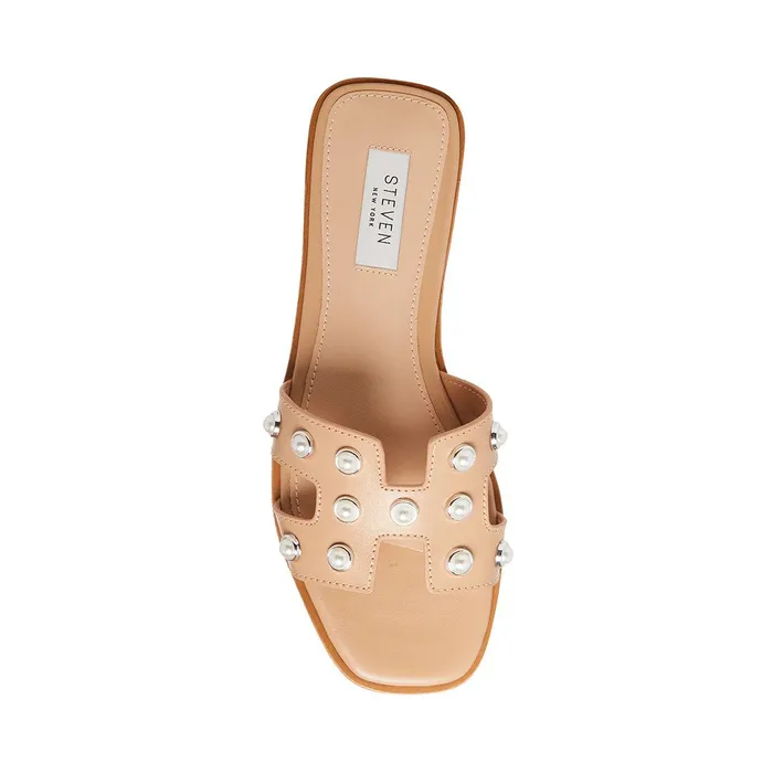 Womens Steve Madden Sandals HadynP Blush Leather Womens Steve Madden Sandals HadynP Blush Leather