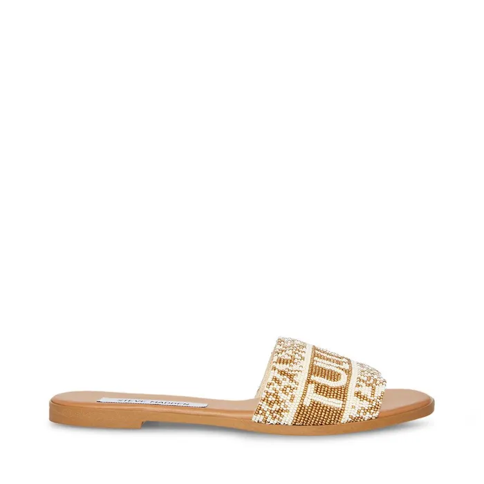 Womens Steve Madden Sandals KnoxB Brown Multi