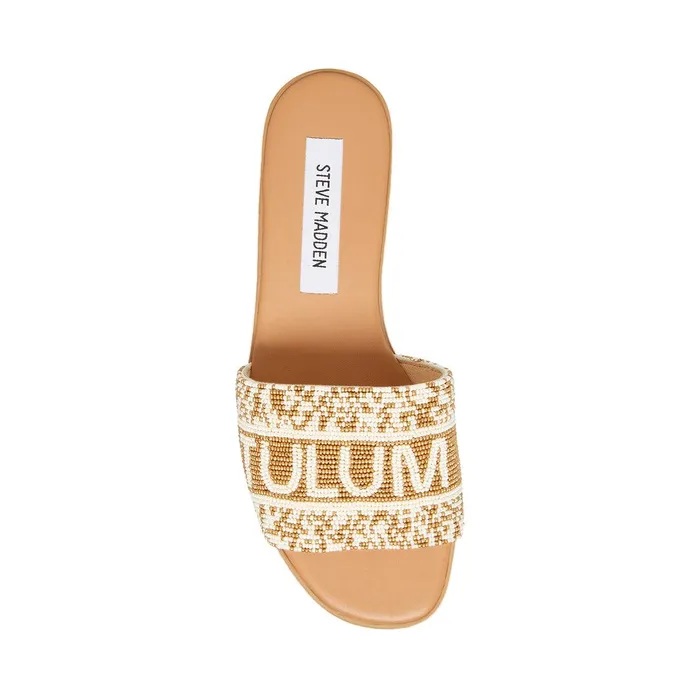 Womens Steve Madden Sandals KnoxB Brown Multi