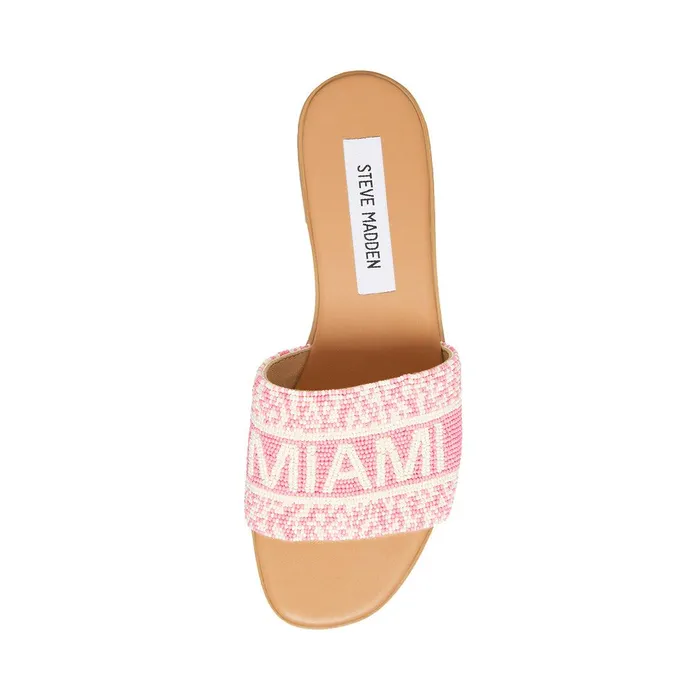 Womens Steve Madden Sandals KnoxB Pink Multi