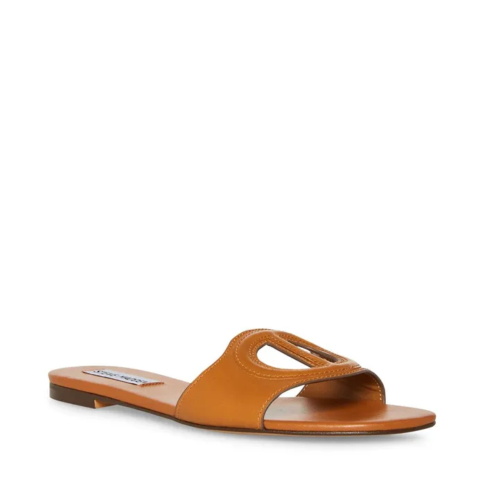 Womens Steve Madden Sandals Kylah Tan Leather