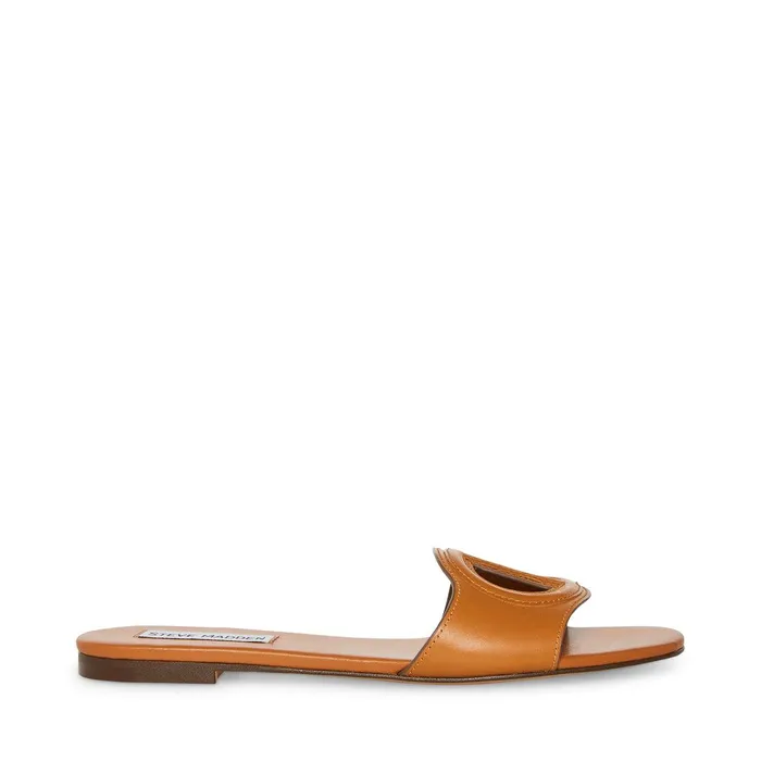 Womens Steve Madden Sandals Kylah Tan Leather