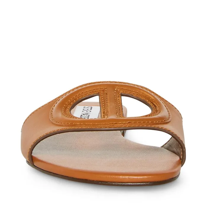 Womens Steve Madden Sandals Kylah Tan Leather