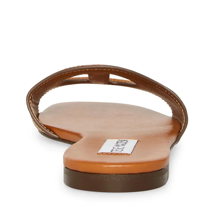 Womens Steve Madden Sandals Kylah Tan Leather
