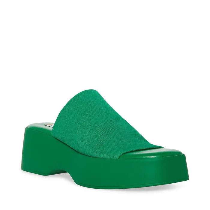 Womens Steve Madden Sandals Slinky30 Green