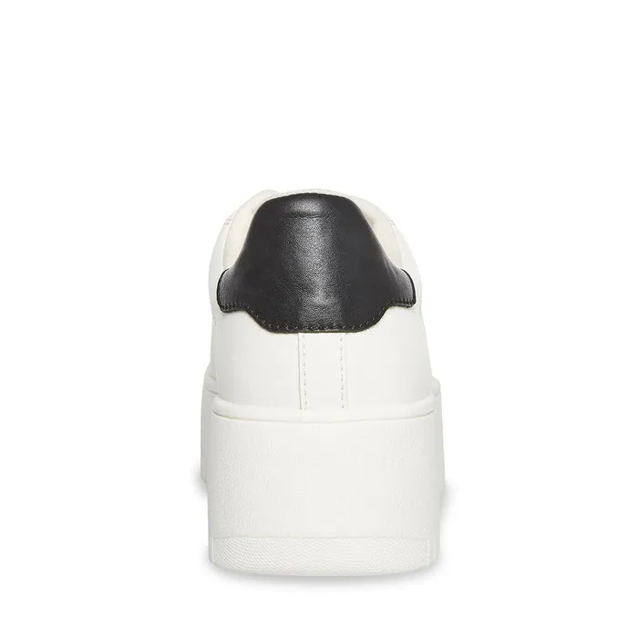 Womens Steve Madden Sneakers Rockaway WhiteBlack