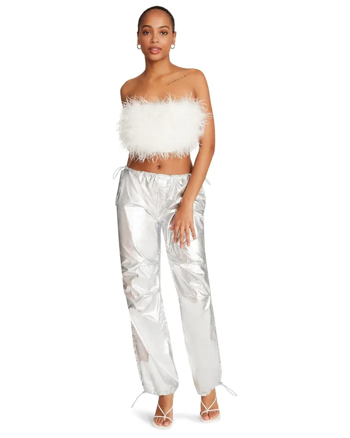 Womens Steve Madden Tops and Shirts Nessa Top White