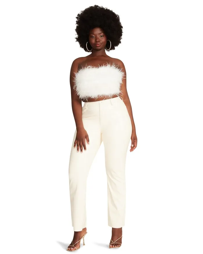 Womens Steve Madden Tops and Shirts Nessa Top White