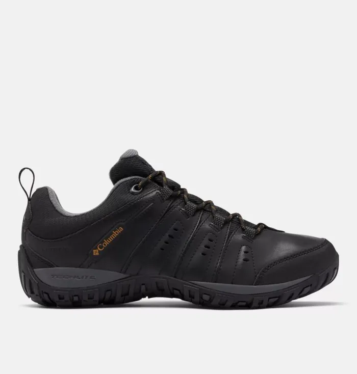 Woodburn II Waterproof Shoe Black Caramel Mens Columbia Sportswear Hiking