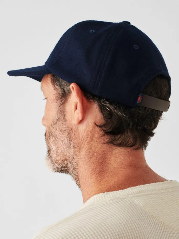 Wool Baseball Hat 8211 Navy Heather Navy Heather MenWomen Faherty Hats
