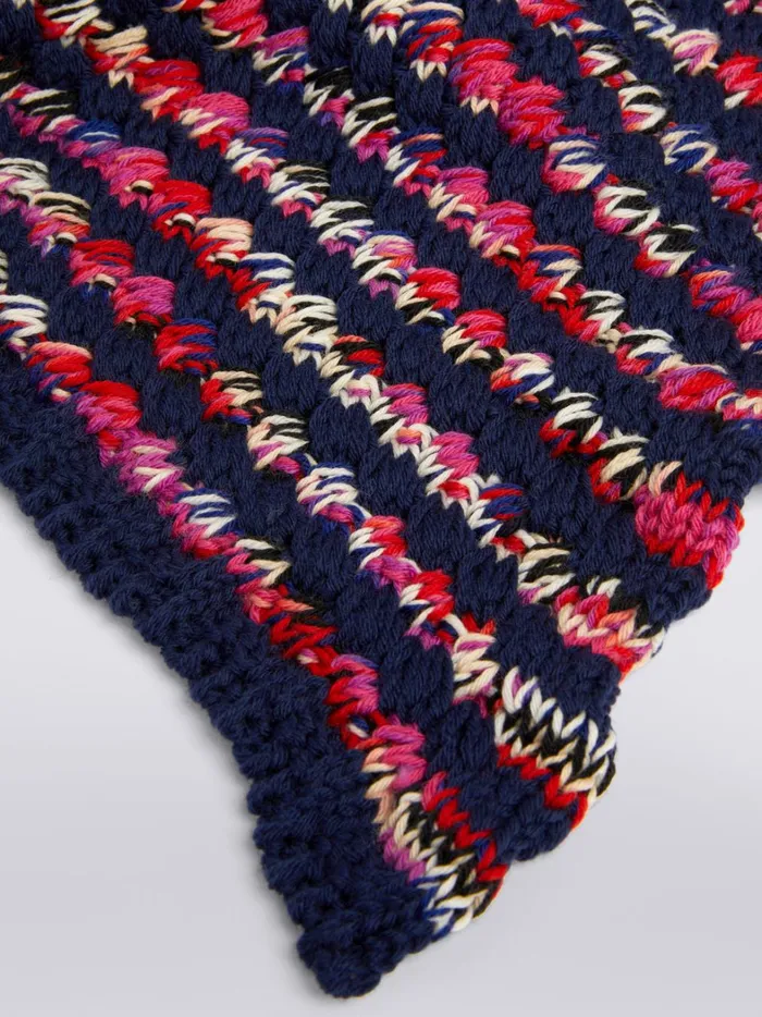 Wool Knit Scarf Multicoloured Women Missoni Scarves and Foulards Wool Knit Scarf Multicoloured Women Missoni Scarves and Foulards